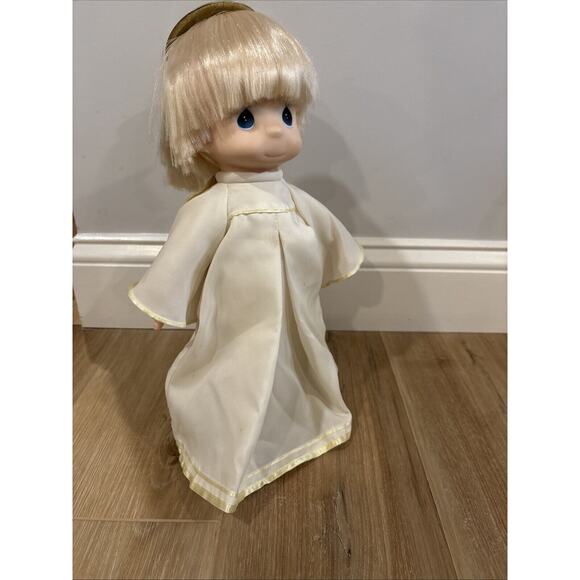 Precious Moments Timmy The Angel Doll 16” With Stand New With Tags - Picture 9 of 14